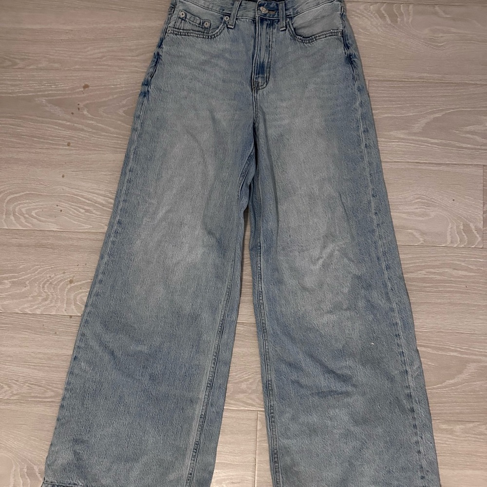 Aeropostale high rise wide leg